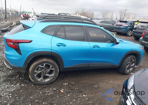 2025 Chevrolet Trax Fwd Lt из США, поврежденный, VIN KL77LHEP6SC069509